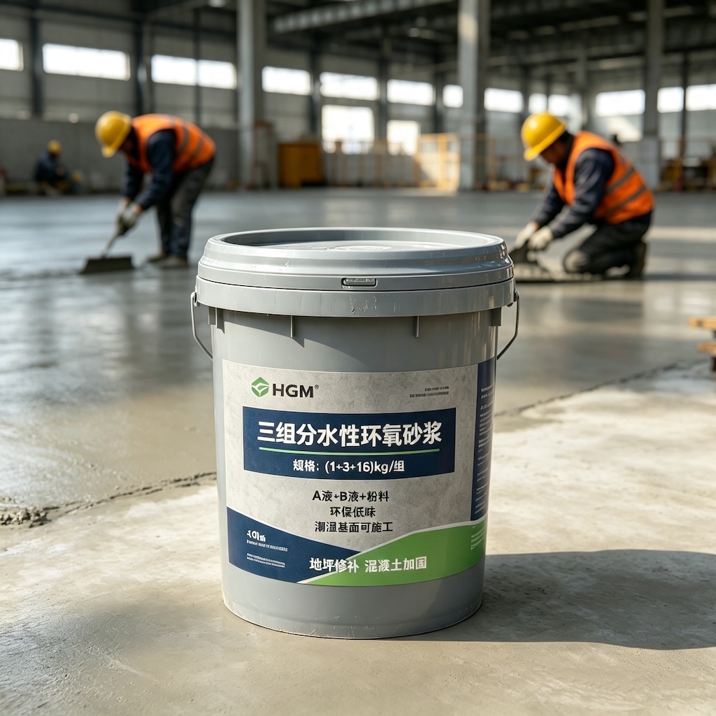 尖山三组份水性环氧砂浆